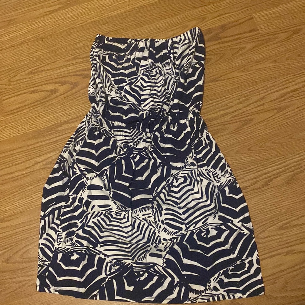 Lilly Pulitzer strapless dress